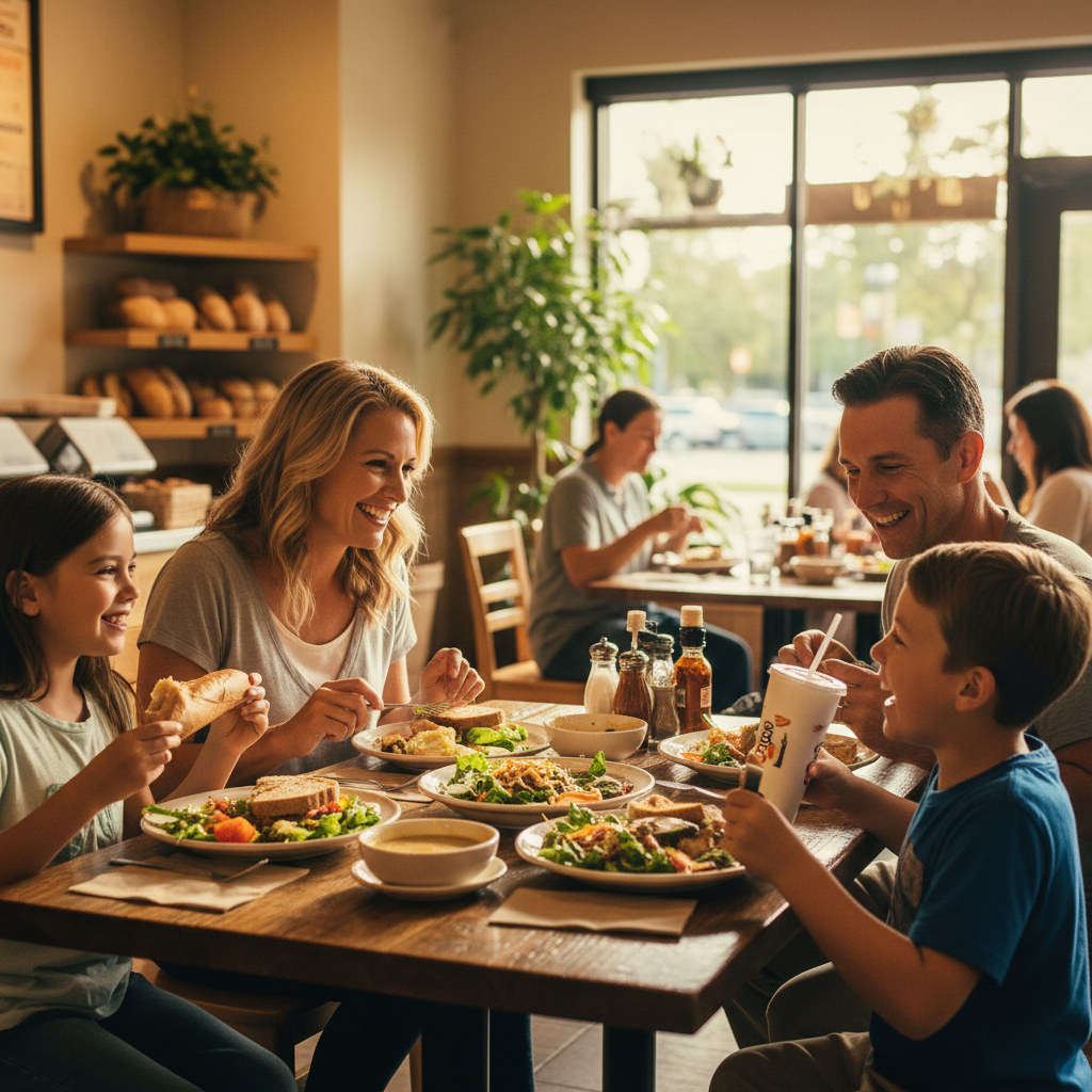 Desfrute de refeições saborosas e econômicas em restaurantes fora dos parques.