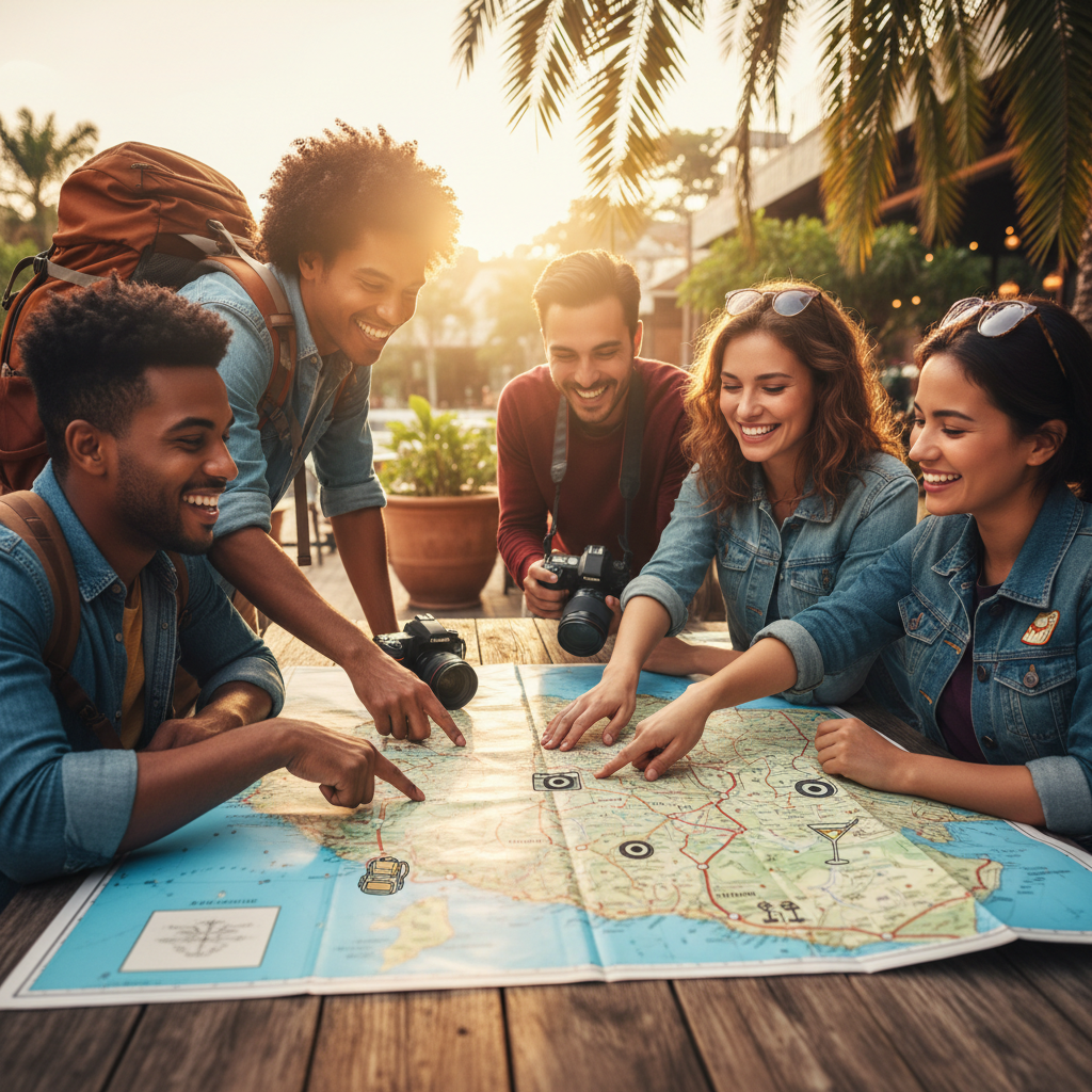 Planejar em grupo pode ser mais fácil se todos conhecerem seus perfis de viagem.