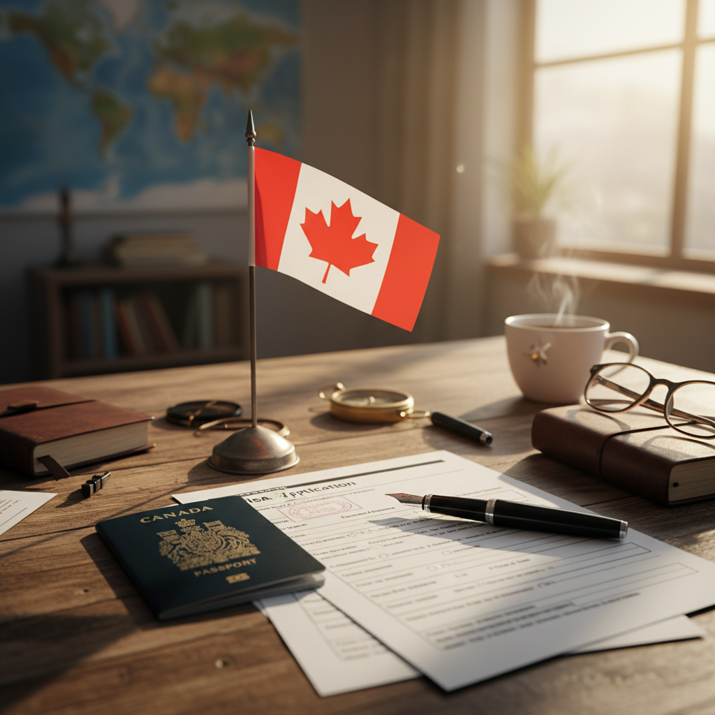 Organização e atenção aos detalhes são cruciais na preparação da sua aplicação para o visto canadense.