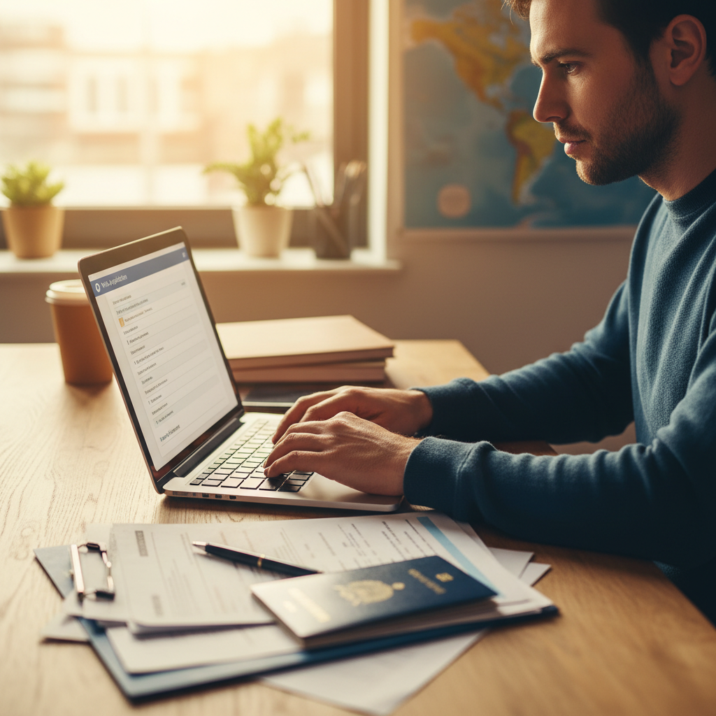 O preenchimento correto dos formulários online é crucial para o sucesso do agendamento.