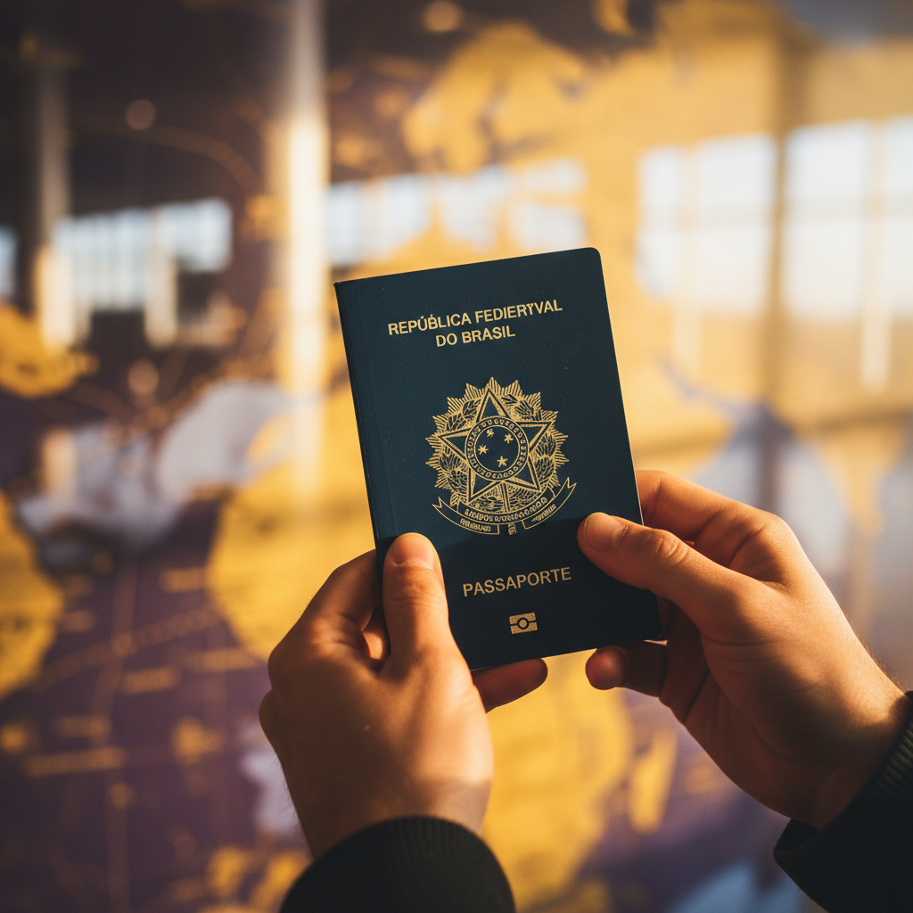 O passaporte brasileiro é seu companheiro fiel em todas as aventuras internacionais.