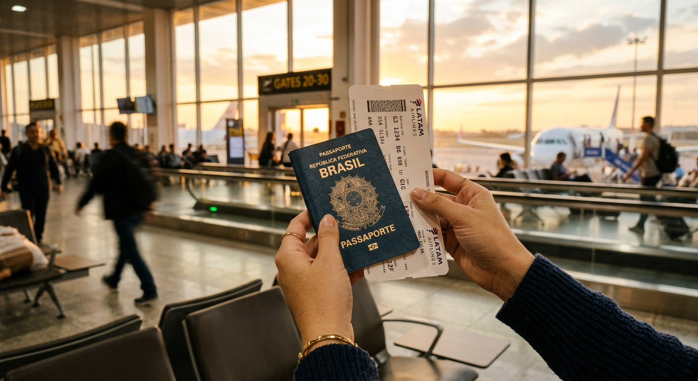O passaporte é seu documento de viagem mais importante, essencial para embarcar em aventuras internacionais.