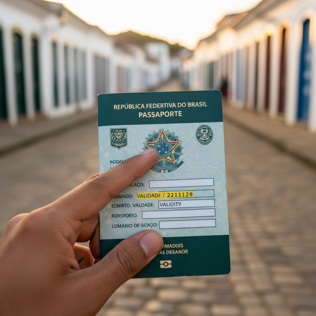 A validade do passaporte é um item importante a ser verificado antes de qualquer viagem internacional.