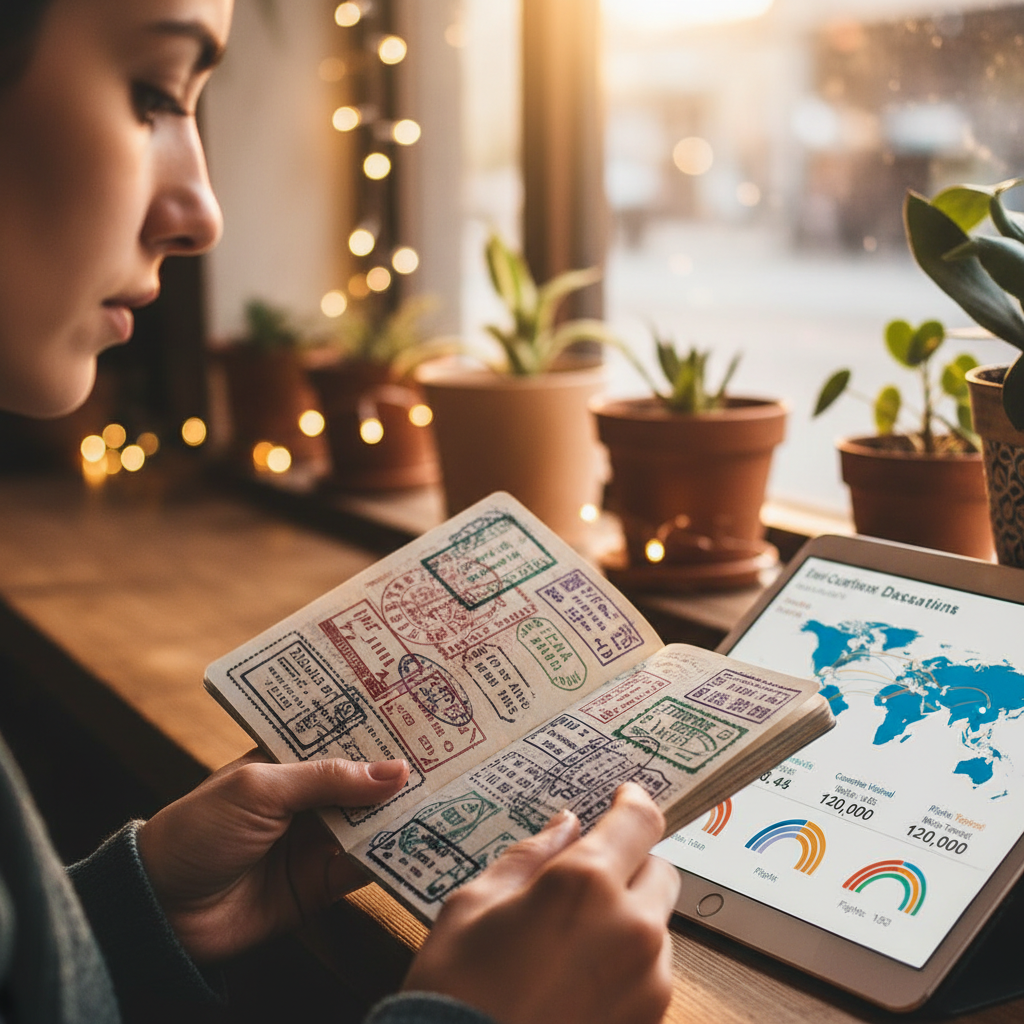 O histórico de viagens coerente é um dos pontos com maior peso positivo na simulação de perfil.