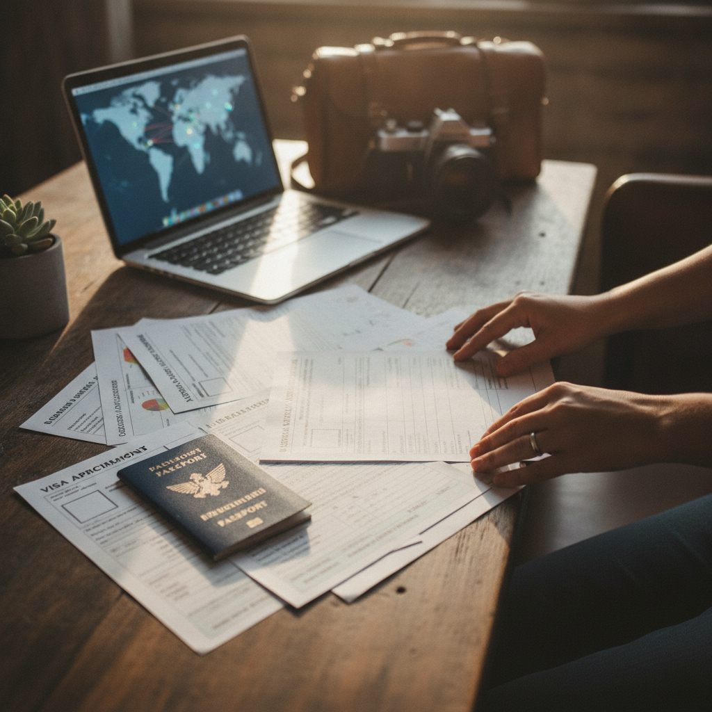 A organização dos documentos é crucial para o sucesso da sua solicitação de visto canadense.