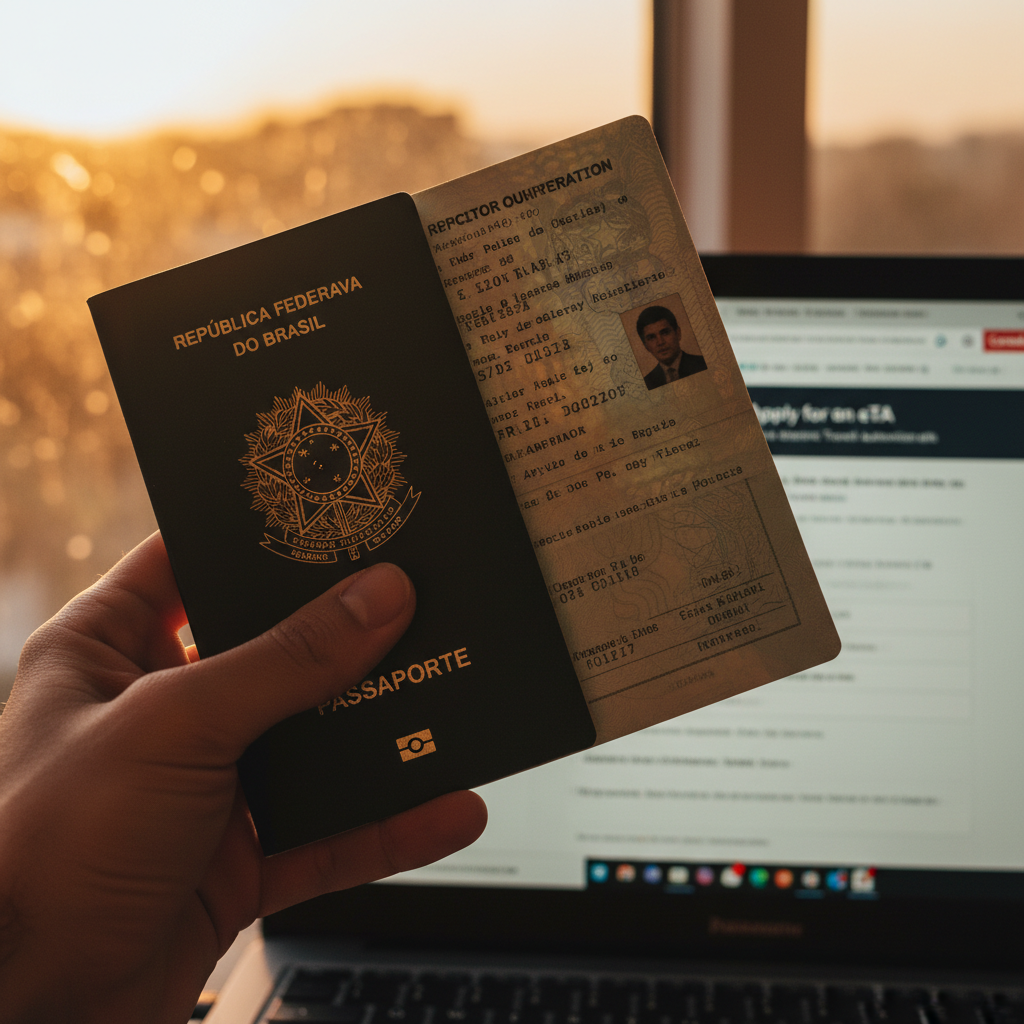Verifique os requisitos no site oficial do governo canadense antes de iniciar a solicitação do eTA.