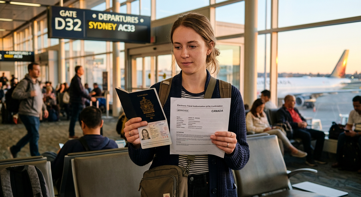 Ter um eTA ou visto válido é essencial antes de embarcar para o Canadá.