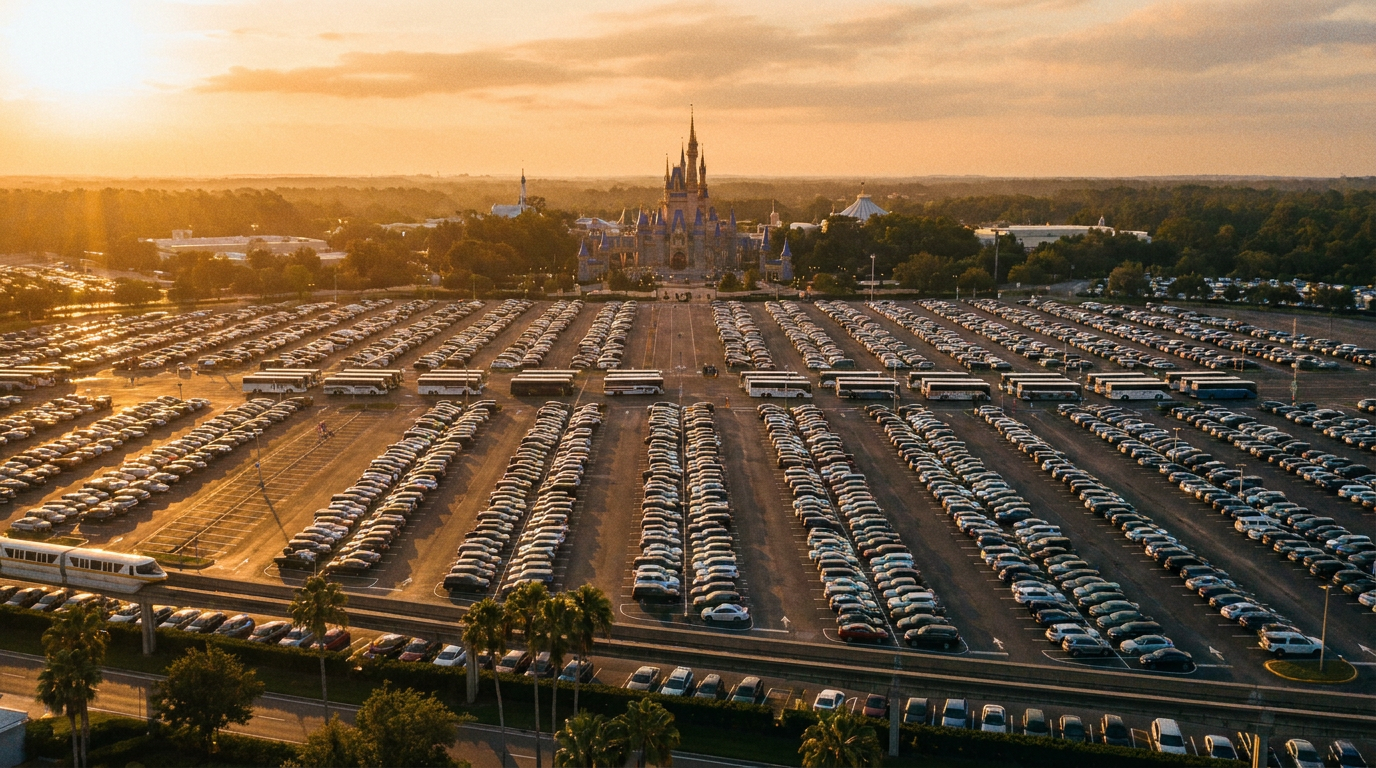 Estacionamento em Orlando: Guia Completo para os Parques