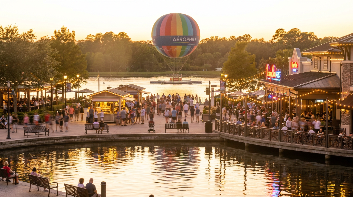 Disney Springs: Lojas, Restaurantes e Entretenimento de Graça