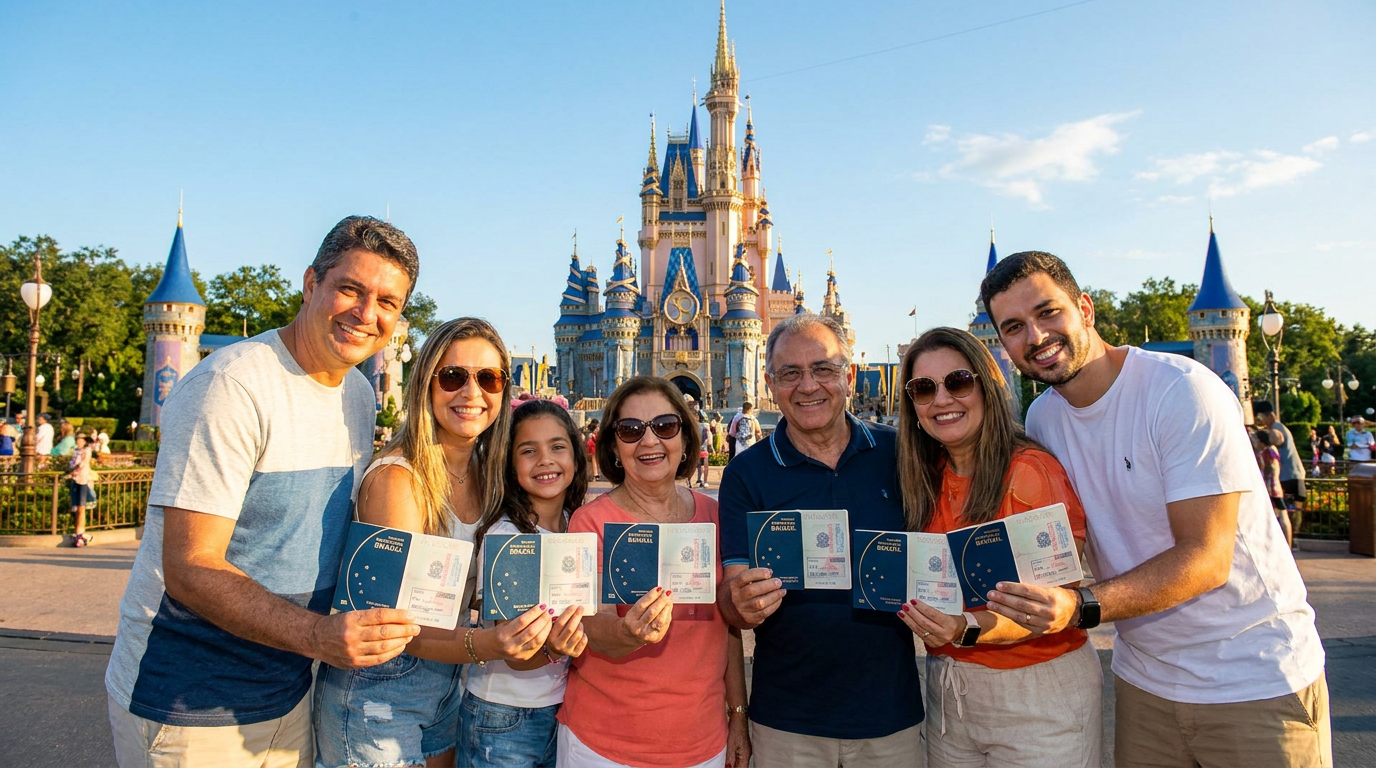 Visto B1/B2 para Orlando: Guia Completo para Brasileiros