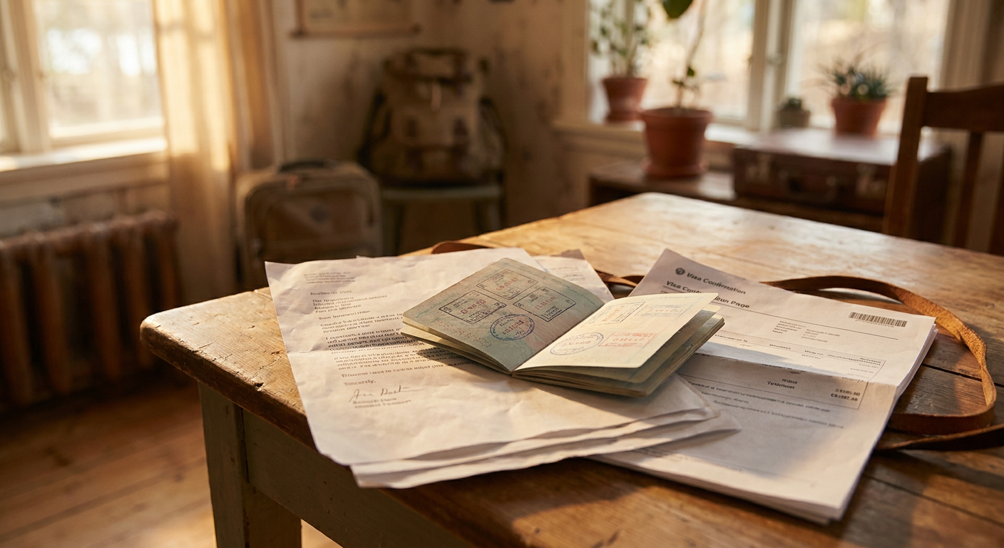 Organize cuidadosamente todos os documentos para sua entrevista.