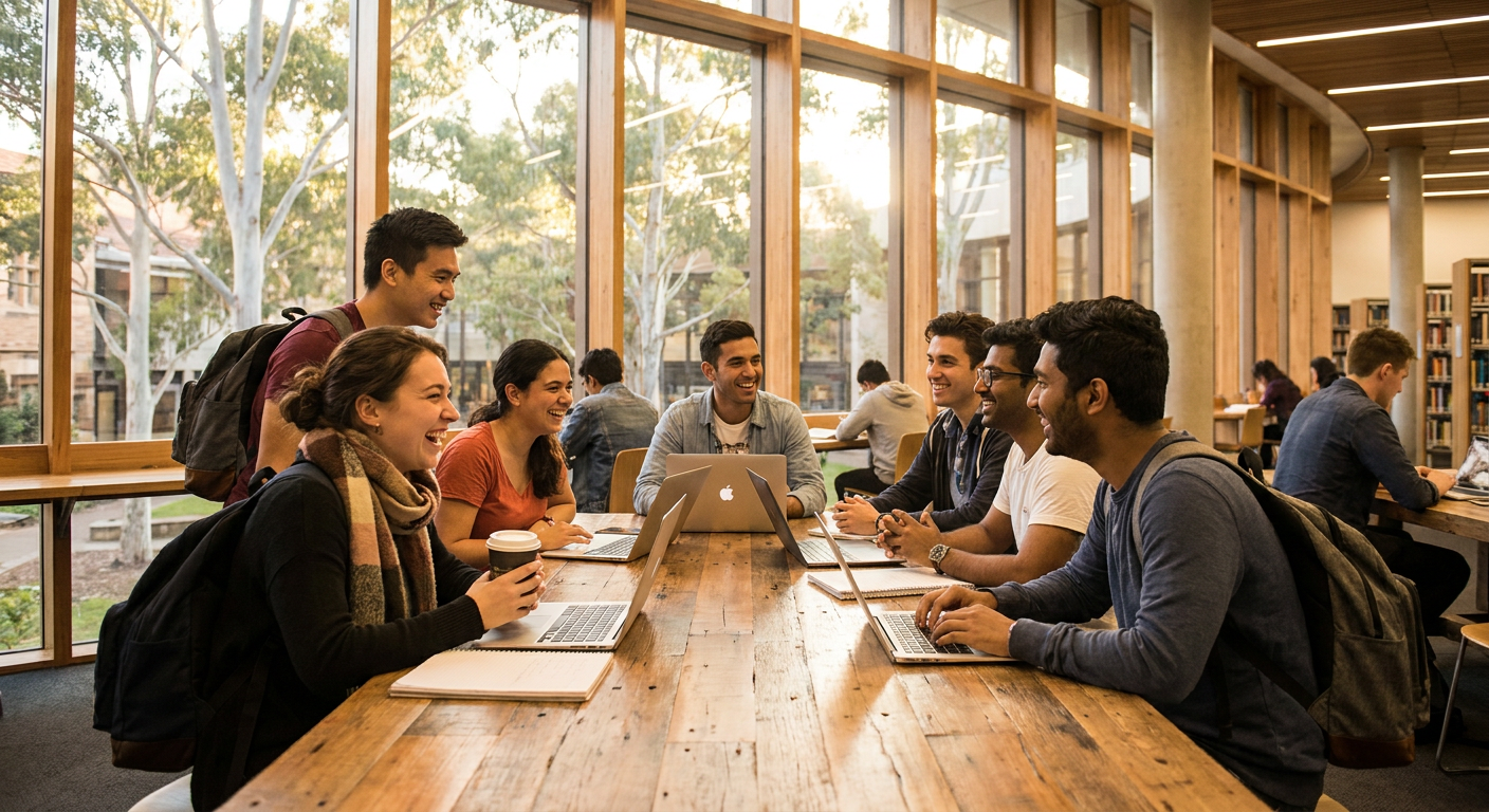 Muitos estudantes brasileiros realizam o sonho de estudar na Austrália com o visto certo.