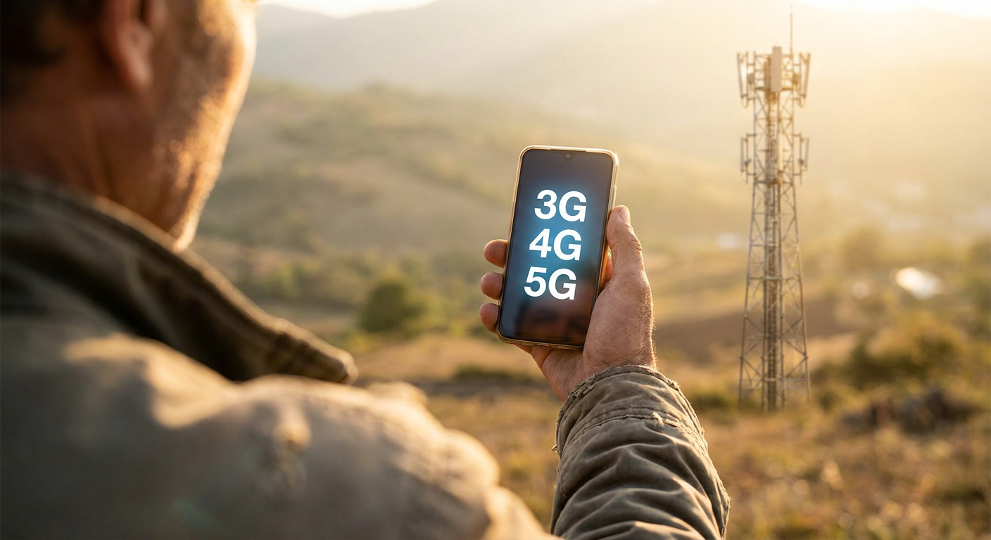 A disponibilidade de redes 5G é ampla nas principais áreas de Orlando.