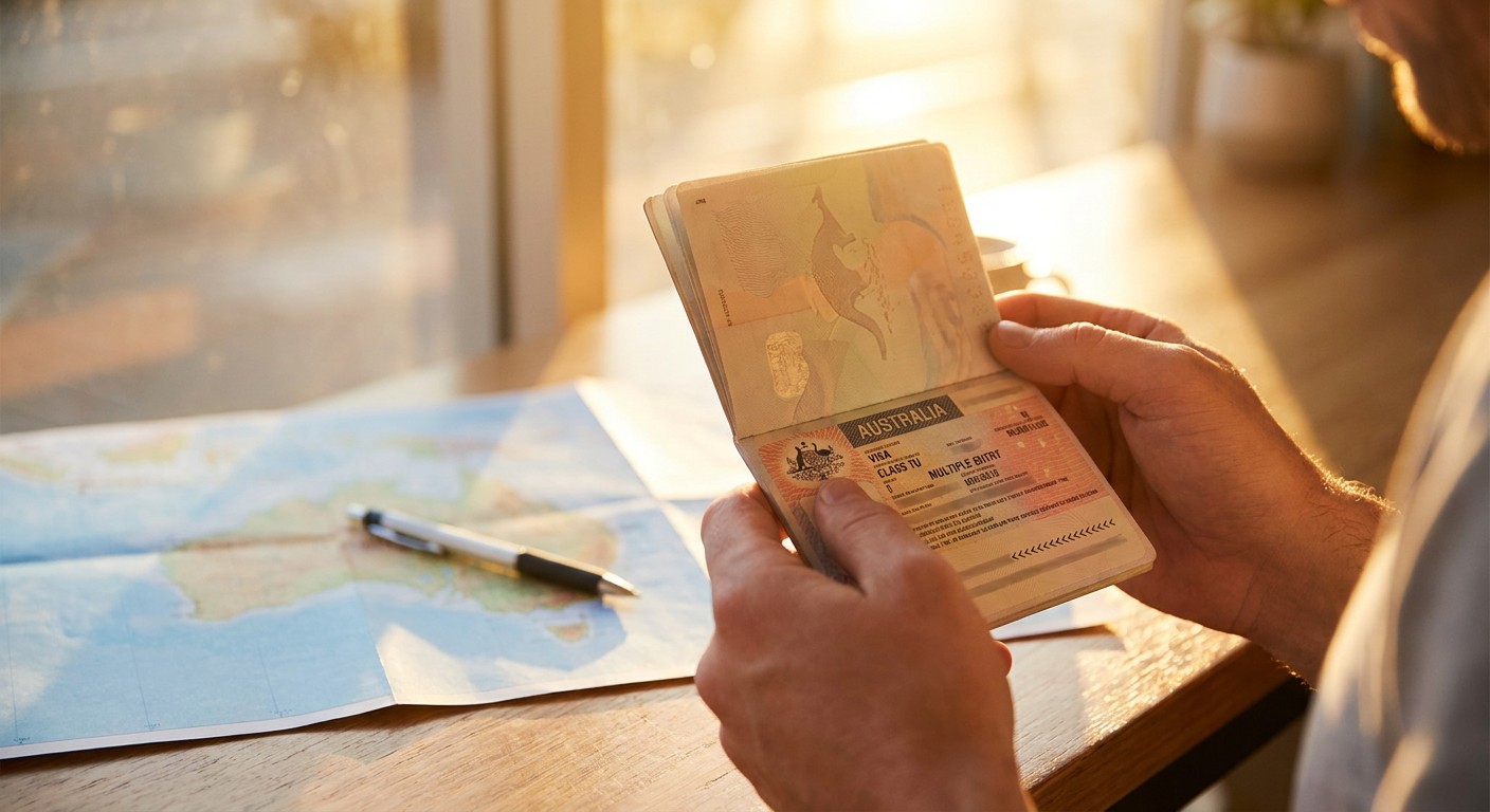 Ter um passaporte válido e o visto correto é o primeiro passo para sua jornada australiana.